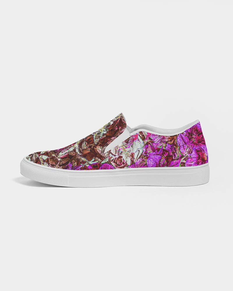 Darth Flower Power :: Pink :: Men's Slip-On Canvas Shoe