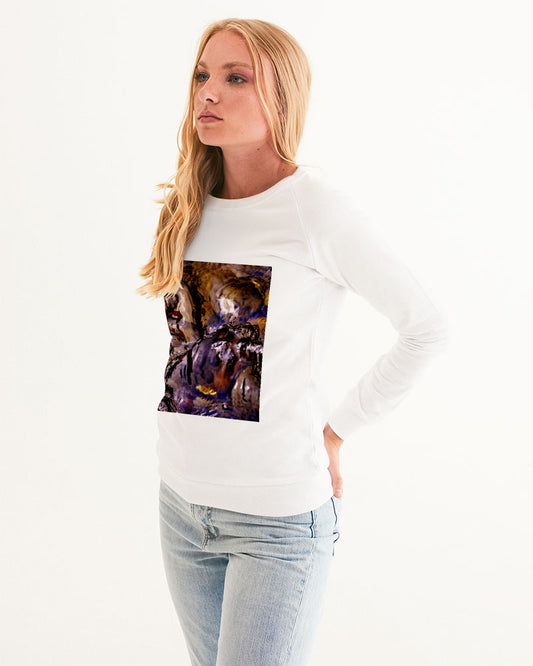 Delaware Ripples of Gold :: Women's Graphic Sweatshirt