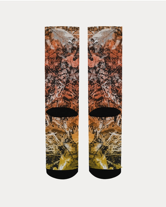 Fall of the Leaf Gods :: Orange :: Socks