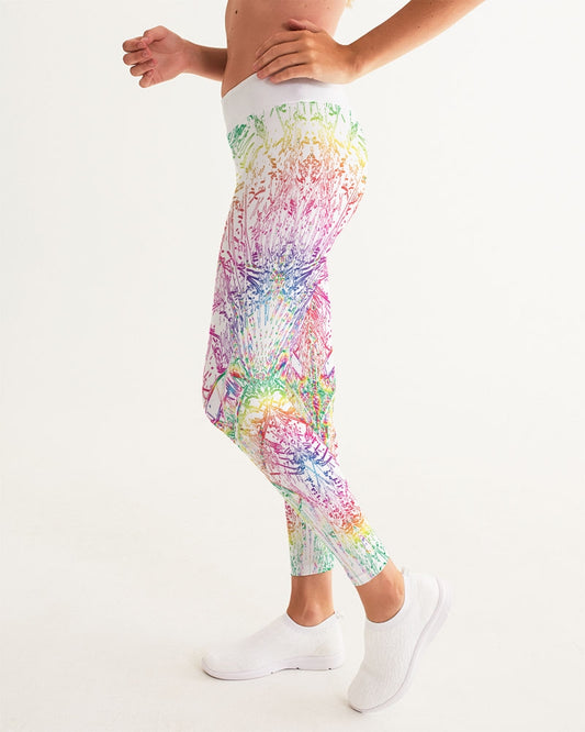 Palm Salad :: Rainbow :: Women's Yoga Pants