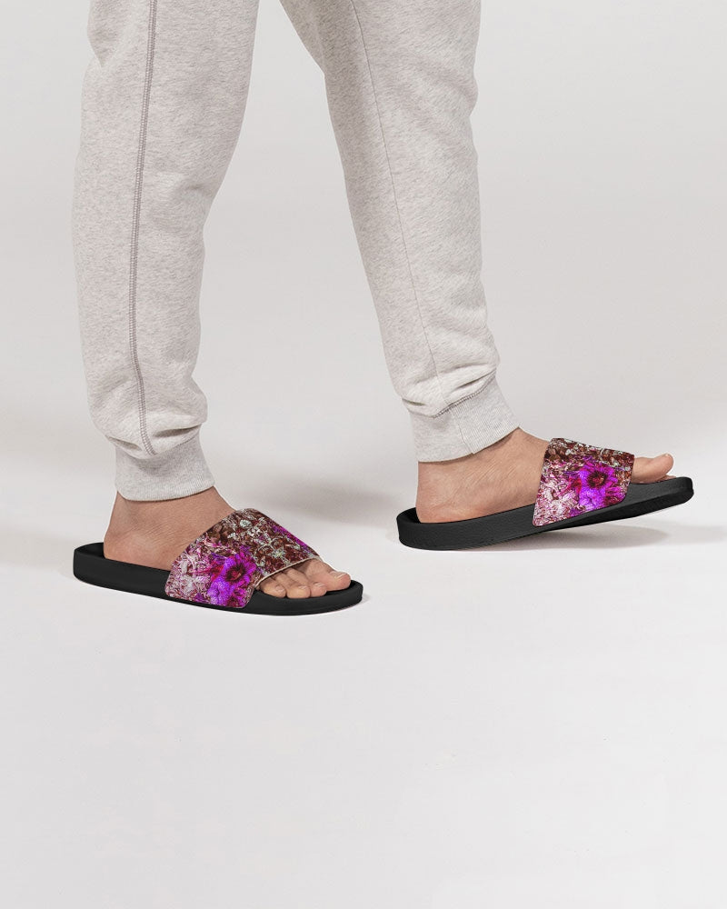 Darth Flower Power :: Pink :: Men's Slide Sandal
