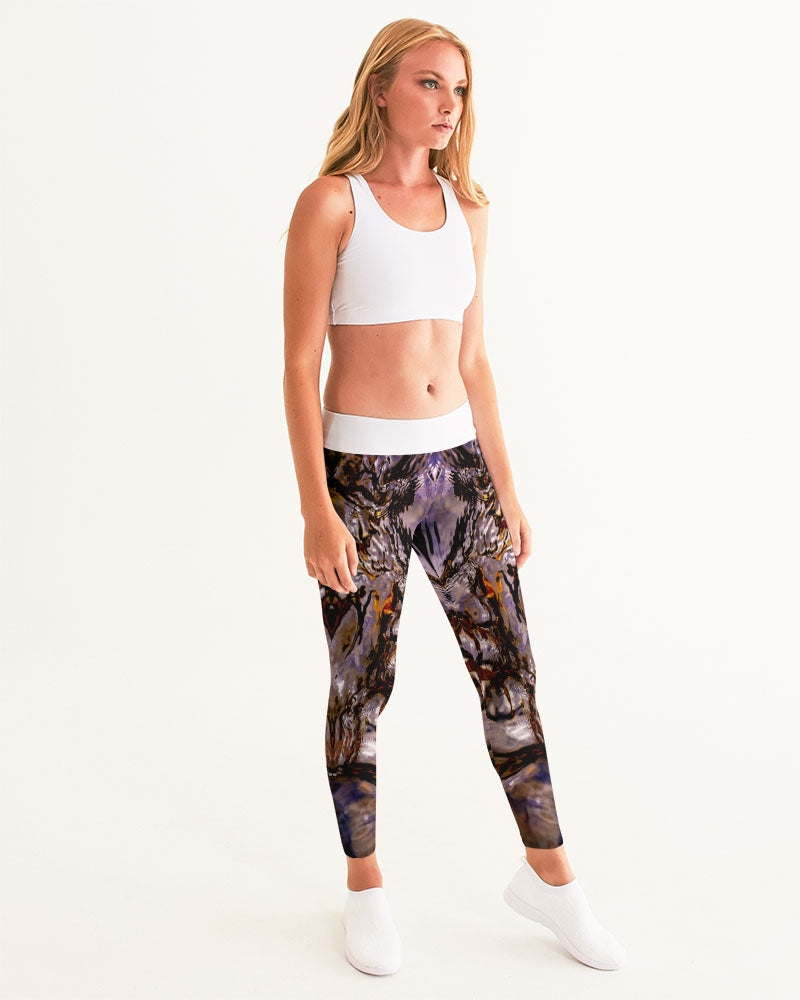 Delaware Ripples of Gold :: Women's Yoga Pants