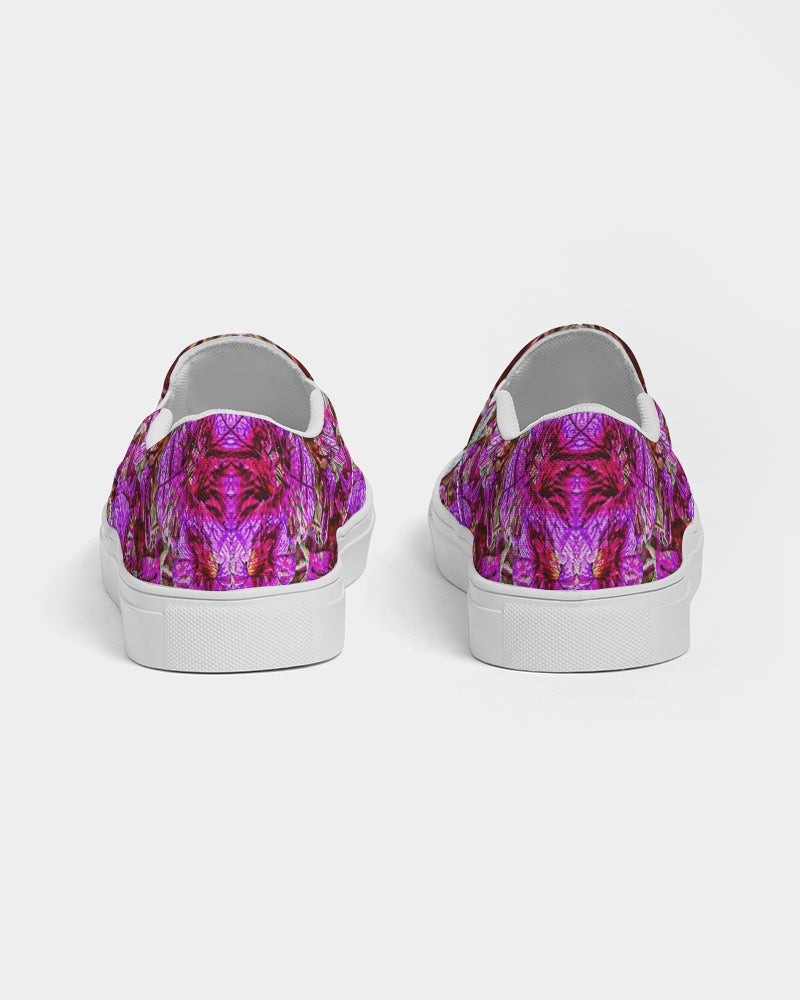 Darth Flower Power :: Pink :: Men's Slip-On Canvas Shoe