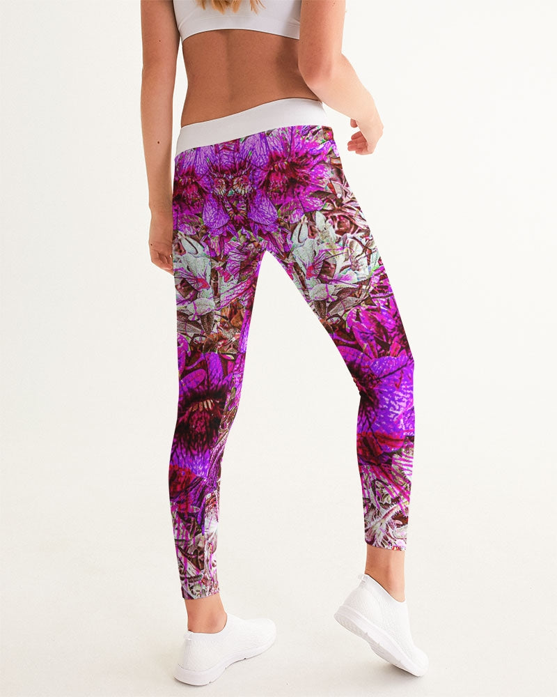 Darth Flower Power :: Pink :: Women's Yoga Pants