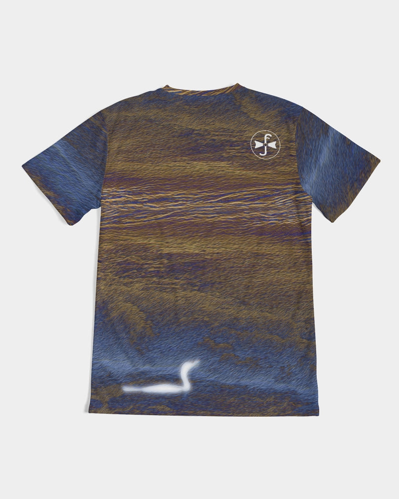 Bird on the Wave :: Dark :: Men's Tee