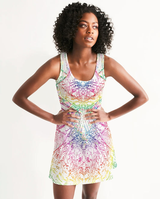 Palm Salad :: Rainbow :: Women's Racerback Dress