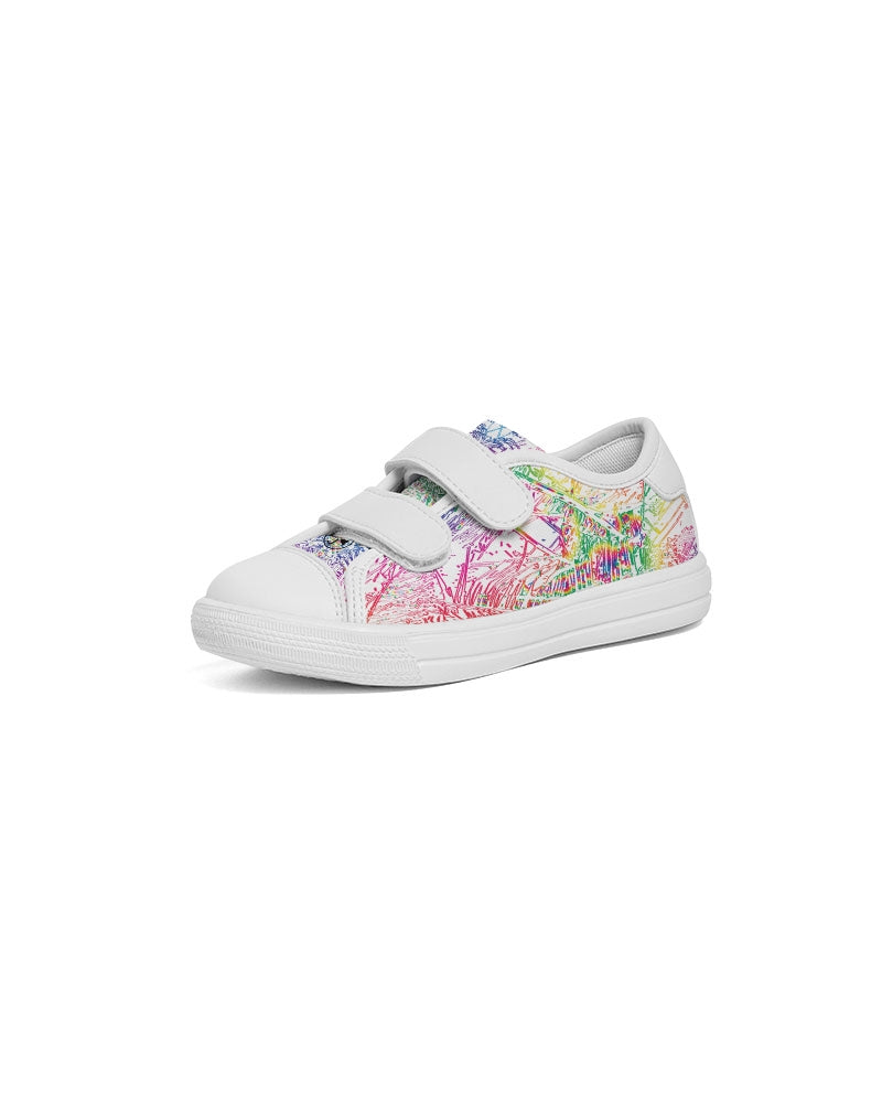 Palm Salad :: Rainbow :: Kids Velcro Sneaker