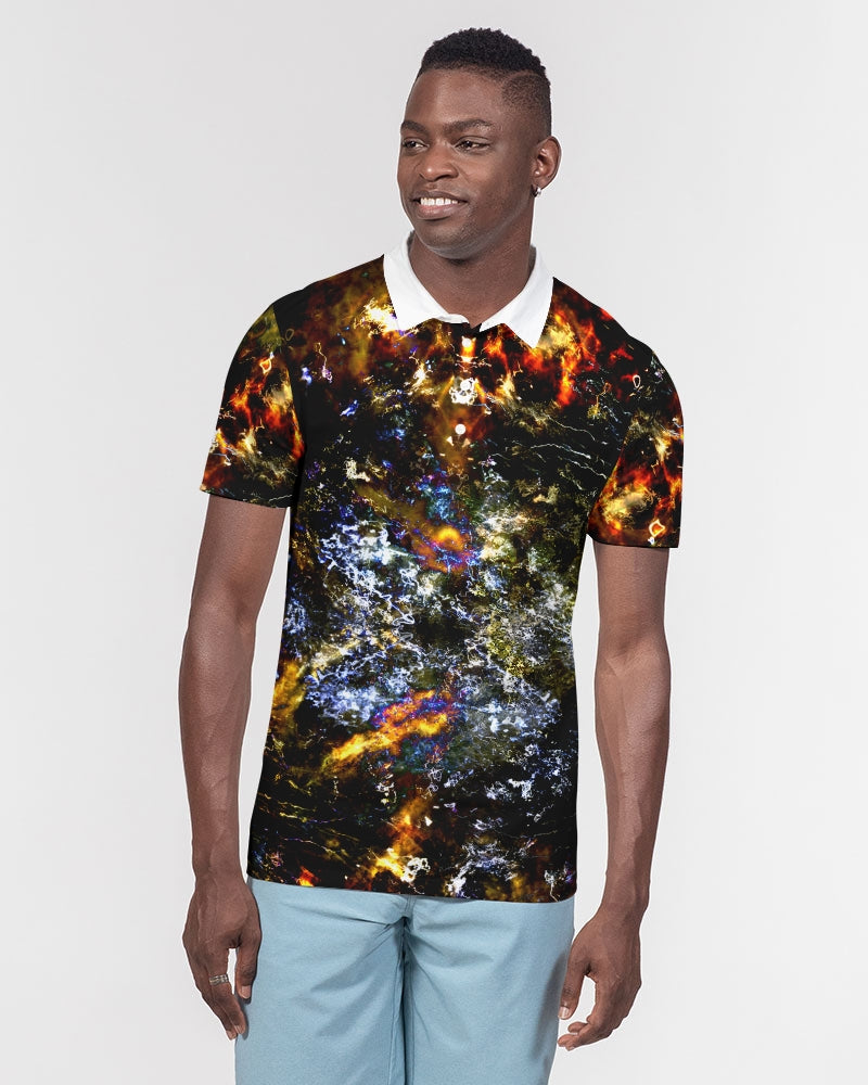 Devil in a Top Hat  :: Men's Slim Fit Short Sleeve Polo